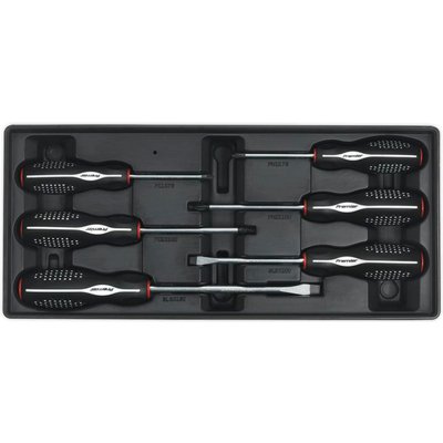 Sealey 6 Piece Screwdriver Set in Module Tray