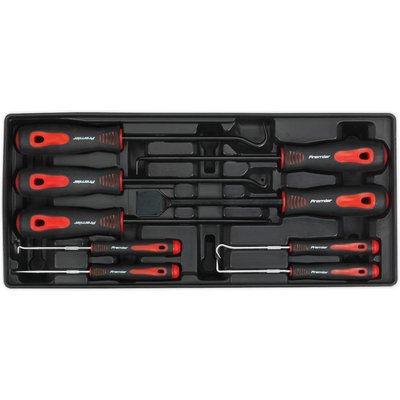 Sealey 9 Piece Scraper and Pick Set in Module Tray