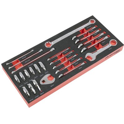 Sealey Premier 24 Piece Spanner Set in Module Tray