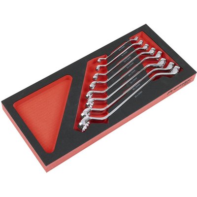Sealey Premier 8 Piece Deep Offset Spanner Set in Module Tray