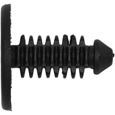 Sealey 18mm x 18mm Fir Tree Clips for Peugeot Vehicles Black Pack of 20