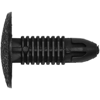 Sealey 18mm x 25mm Fir Tree Clips for Honda and Suzuki Vehicles Black Pack of 20