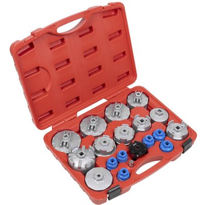 Sealey 19 Piece Oil Filter Cap Wrench Set