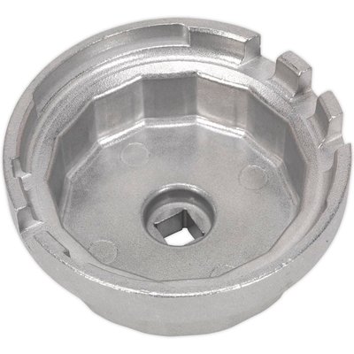 Sealey 3/8" Drive 14 Flute Oil Filter Cap Wrench for Lexus and Toyota 3/8" 64.5mm