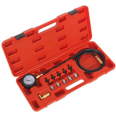 Sealey 12 Piece Oil Pressure Test Kit