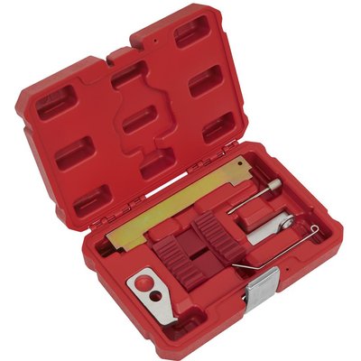 Sealey VSE5006 Petrol Engine Timing Tool Kit for Alfa Romeo, Fiat, GM, Saab, Chevrolet 1.4, 1.6, 1.8 Twinport