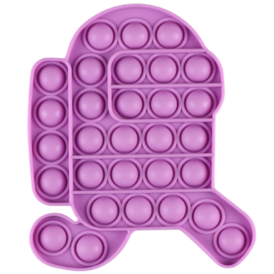 Among Us Pop It Fidget Toy - Purple