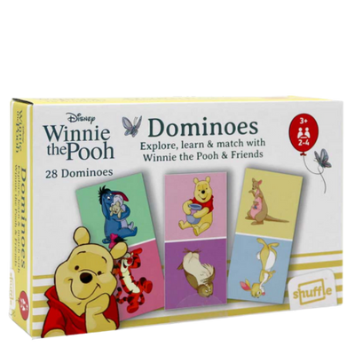 Disney Winnie the Pooh Shuffle Dominoes Game