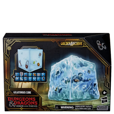 Hasbro Dungeons & Dragons Honor Among Thieves Golden Archive Gelatinous Cube Figure Set