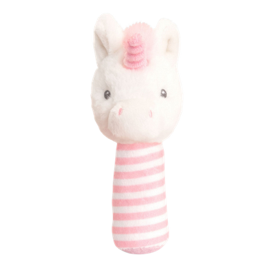 Keel Toys Keeleco Twinkle Unicorn Stick Rattle - 14cm