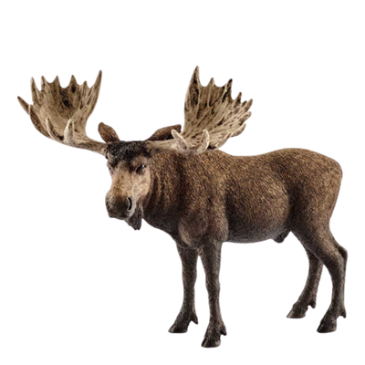Schleich Moose Bull Figure