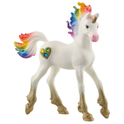 Schleich Rainbow Love Unicorn Foal Horse Figure