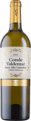Bodegas Valdemar Conde de Valdemar Finca Alto Cantabria Blanco 2023