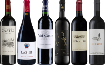Israel Red Wine Premium Tasting Case