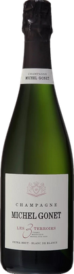 Champagne Michel Gonet Les 3 Terroirs Blanc de Blancs Extra Brut 2020