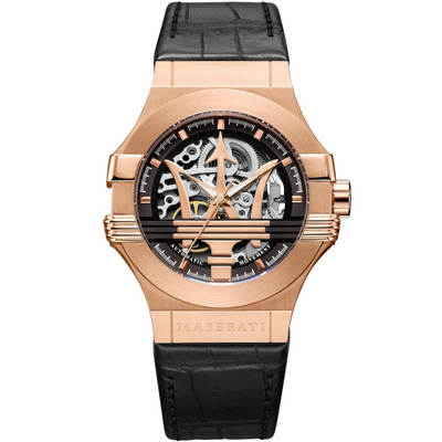 Maserati R8821108002 Potenza Automatic Skeleton Dial Men's Watch