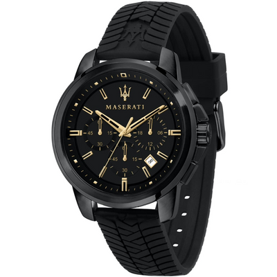 Maserati R8871621011 Chronograph Black Dial Men's Watch