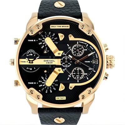 Diesel DZ7371 MR Daddy 2.0 Gold Case Men's Watch