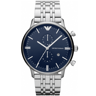 Emporio Armani AR1648 Blue Dial Chronograph Men's Watch