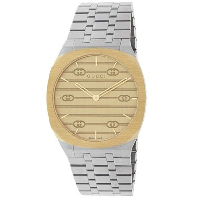 Gucci YA163403 25H 34mm Quartz Unisex Watch