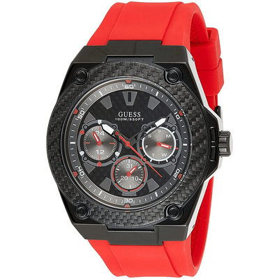 Guess W1049G6 Red Silicone Men's Watch