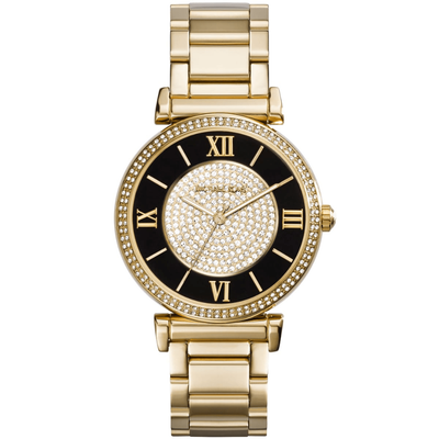Michael Kors MK3338 Catlin Series Crystal Dial Ladies Watch
