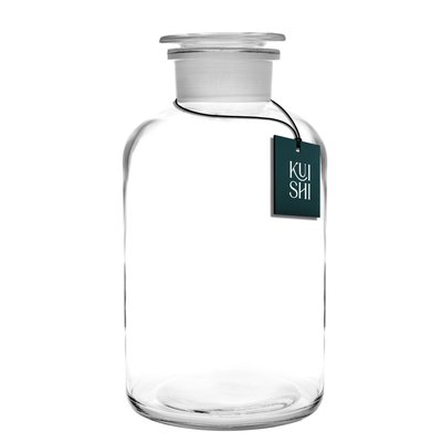 Clear Glass Apothecary Jars