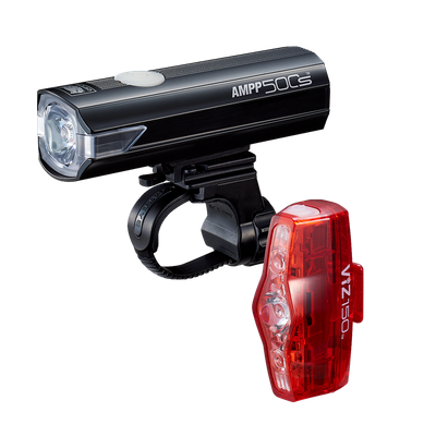 Cateye AMPP 500S / VIZ 150 Bike Light Set