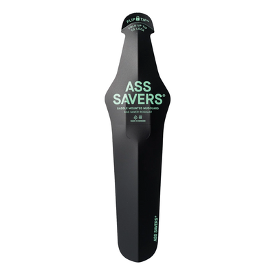 Ass Savers Regular Rear Mudguard Black