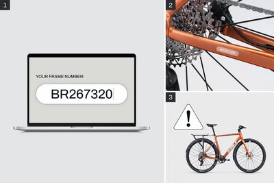 Bike Register UV Covert Kit