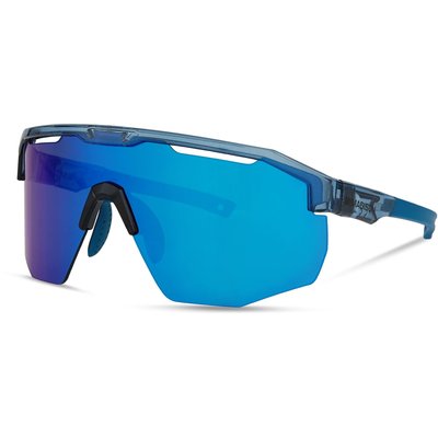 Madison Cipher Crystal Gloss Blue Sunglasses Blu/Amb/Clr
