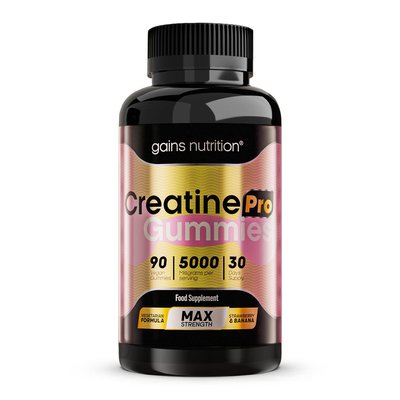 Creatine Pro Gummies | 5 grams | Strawberry & Banana