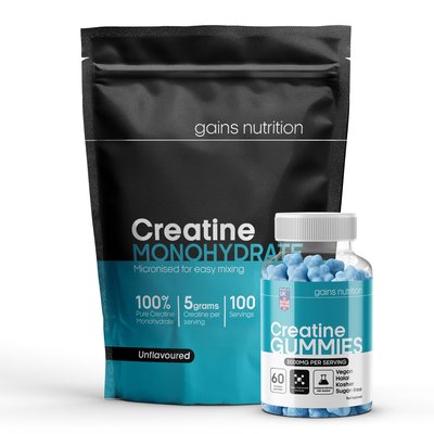 Creatine Duo Bundle - 500g Pouch + Gummies