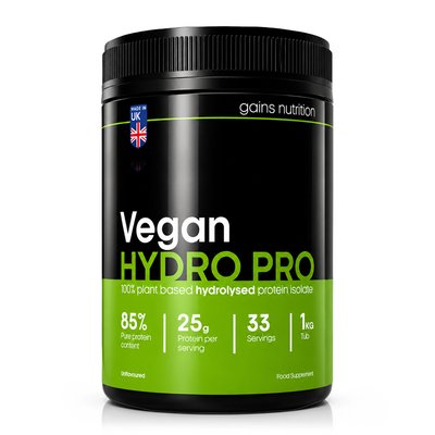 Vegan Hydro Pro Hydrolysed Protein | 1KG Tub