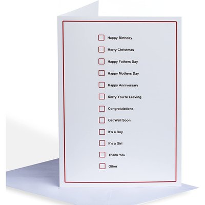 20x Pack Funny Greeting Cards for All Occasions Birthday Christmas Get well soon