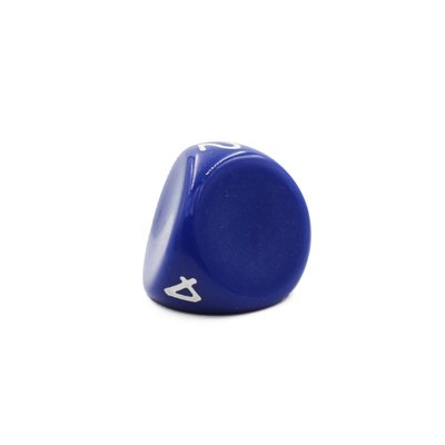 Opaque Blue D5 Dice (inverse shape) | 1 Die