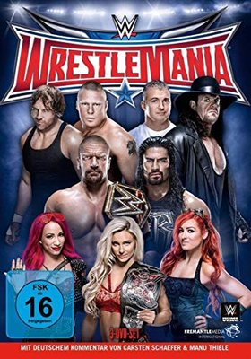 WWE Wrestlemania 32 (DVD) German Sleeve