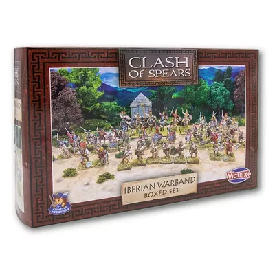 Clash of Spears - Iberian Warband - 46 Miniatures Boxed Set
