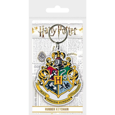 Harry Potter | Hogwarts Crest Official Rubber Keyring