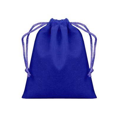 4" x 6" Velvet Dice Bag | Blue