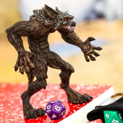 Hand Painted | Werewolf