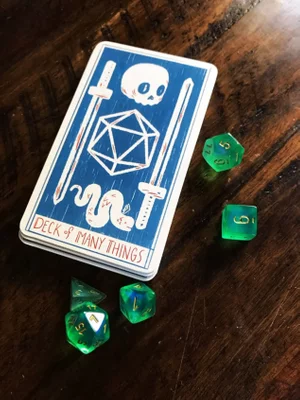 Deck of Many Things - Dungeons & Dragons Deck | By Cat Rocketship