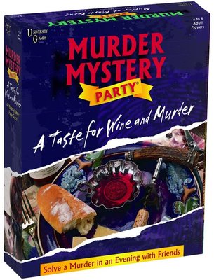 A Taste for Wine and Murder | Murder Mystery Games