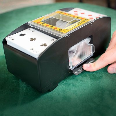 Cards 2-Deck Battery Card Shuffler