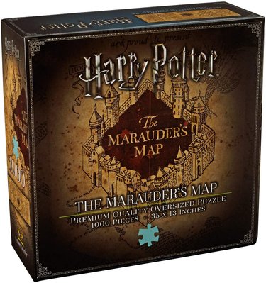 Harry Potter Marauders Map Puzzle 1000 Pieces
