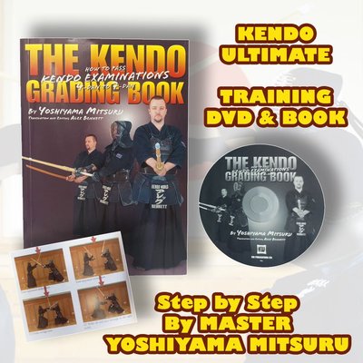 Kendo Grading DVD & Book How to Pass Kendo Exams Dan Book by Mitsuru
