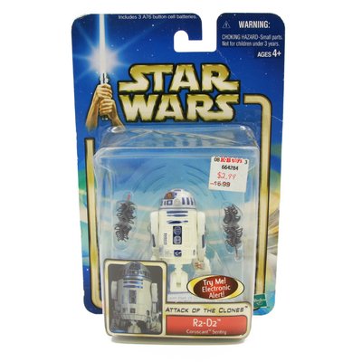 Star Wars Attack of The Clones | R2-D2 Action Figure