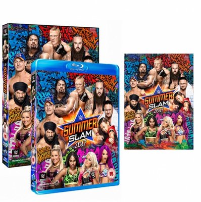 SummerSlam 2017 & Limited Edition Sticker Bundle (DVD)