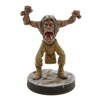 Pre-painted Mutant Big Mouth Hag Miniature | great encounter idea for your next DnD adventure