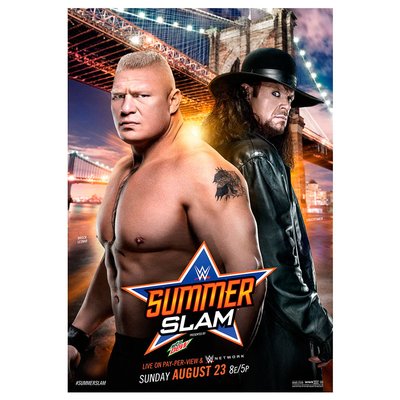 WWE Summerslam 2015 Poster